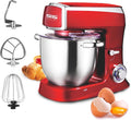 Stand Mixer 1500W with 8L Stainless Steel Bowl, 6 Speeds and Pulse, Metal Gear System, Dough Hook, Whisk, Beater, Scraper and Non-Slip Feet, Black, KM3051 - image 1