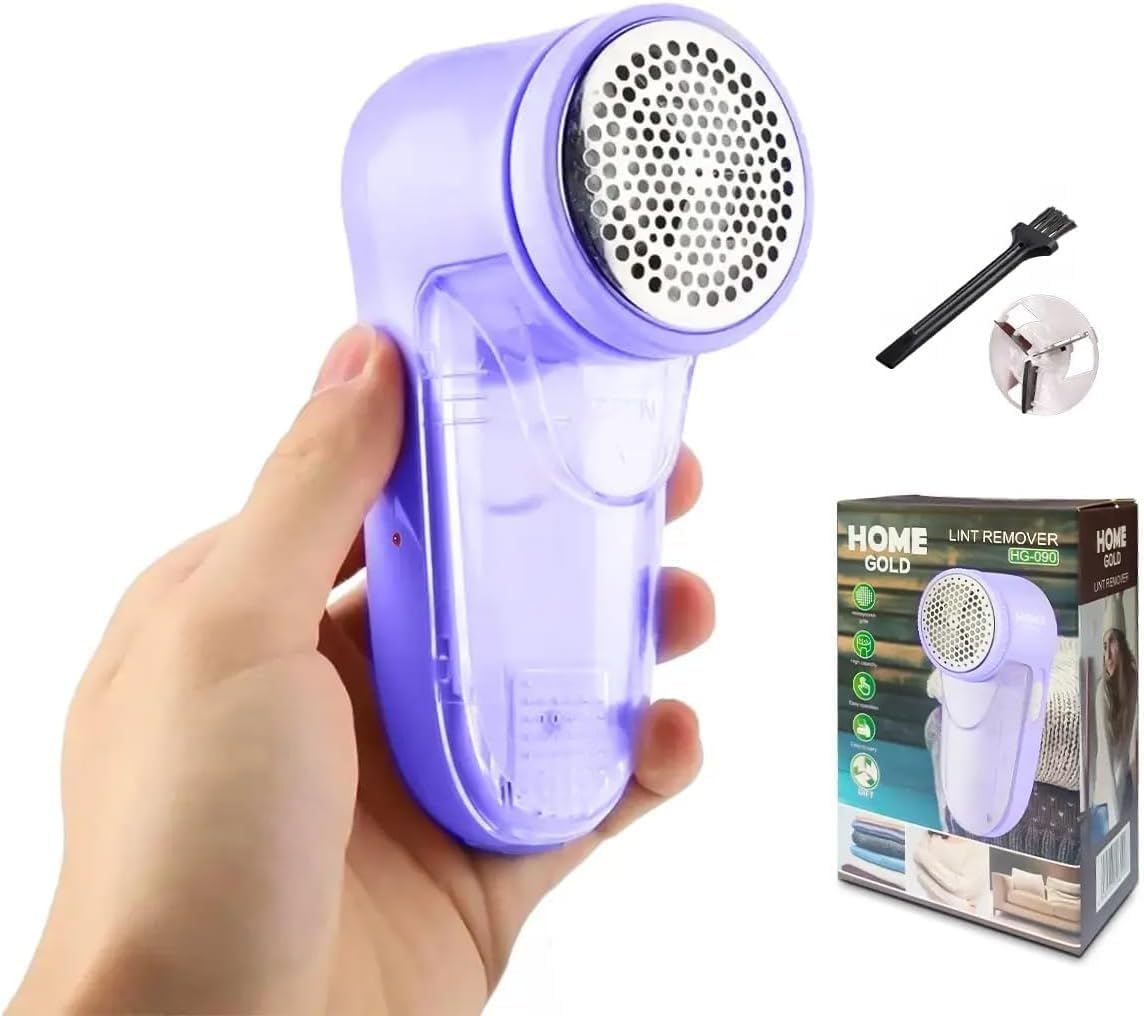 Lint Remover for Clothes Rechargeable Fabric Shaver Fuzz Pill Remover for Sweaters Coats Furniture Low Noise Easy Clean Safe All Fabrics HG-090 - image 1