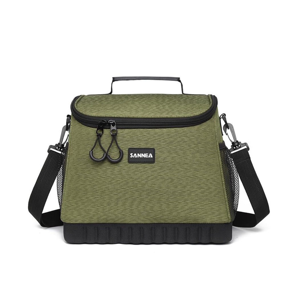 Insulated Lunch Bag 15L, Thermal Cooler Tote with Leak-Resistant Lining for Hot and Cold Food, Reusable Meal Bag for Work, School, Picnic and Travel, BB-518 (Brown, 15 L) - image 1
