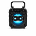 Portable Bluetooth Speaker, Wireless Mini Speaker with USB Flash and Memory Card Support, Input for Smartphones, Music and Games, ZR-240S, Black - image 1