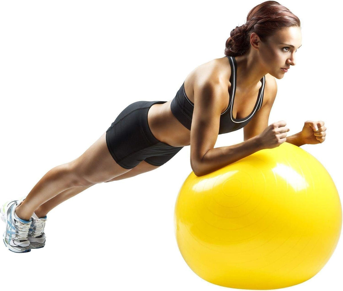 Exercise Ball Yoga Ball Gym Ball – Pilates Swiss Stability Anti-Burst Birthing Ball With Pump For Home Workout & Office Chair, 65 Cm - image 1