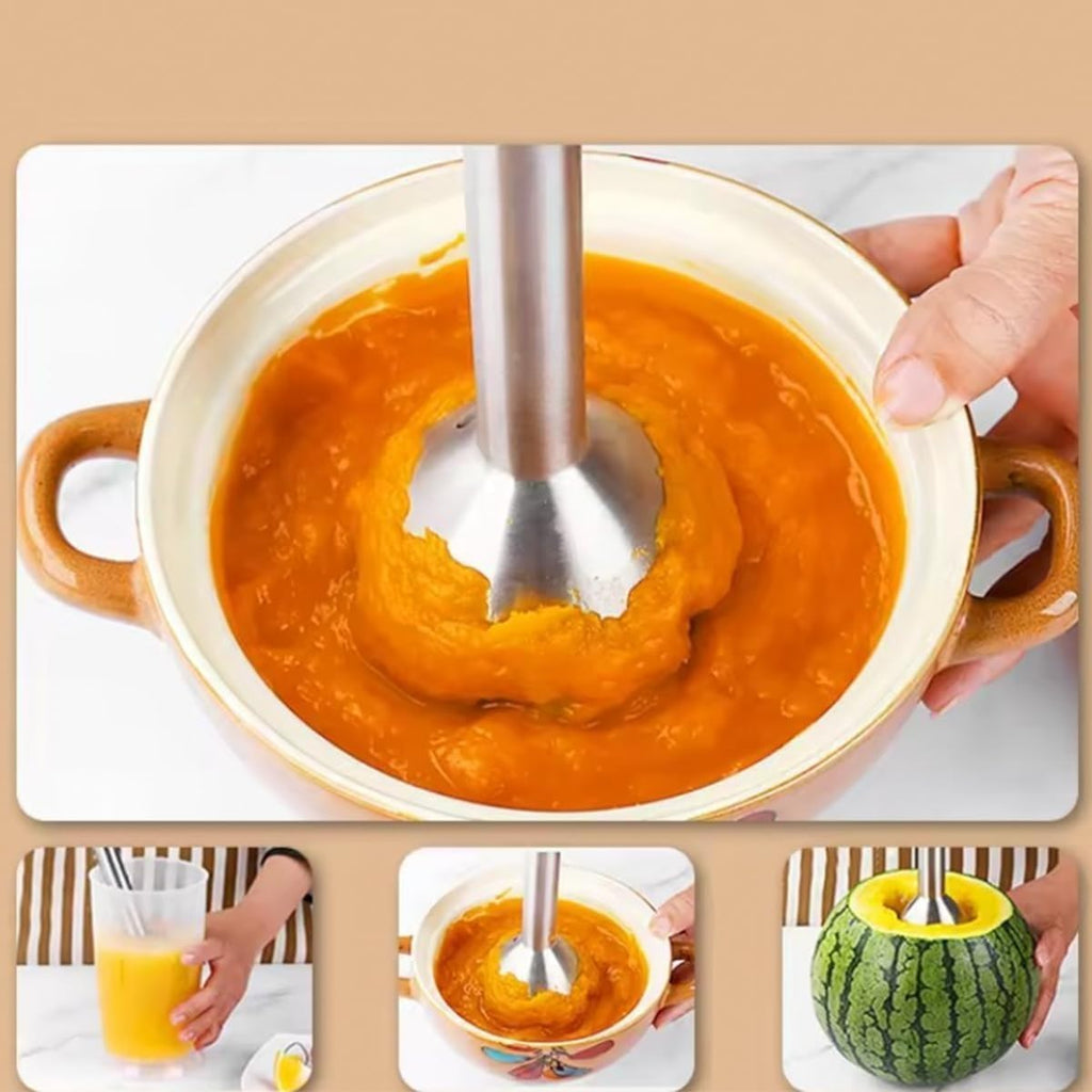 Hand Blender 1000W, Variable-Speed Immersion Stick Mixer with Copper Motor and Detachable Stainless Steel Shaft for Soups, Sauces, Smoothies and Purées, KM1150 - image 6