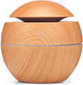 Aroma Diffuser Humidifier 130ml 7-Color LED Ultrasonic Cool Mist Essential Oil USB Whisper Quiet Auto Shutoff Bedroom Office - image 1