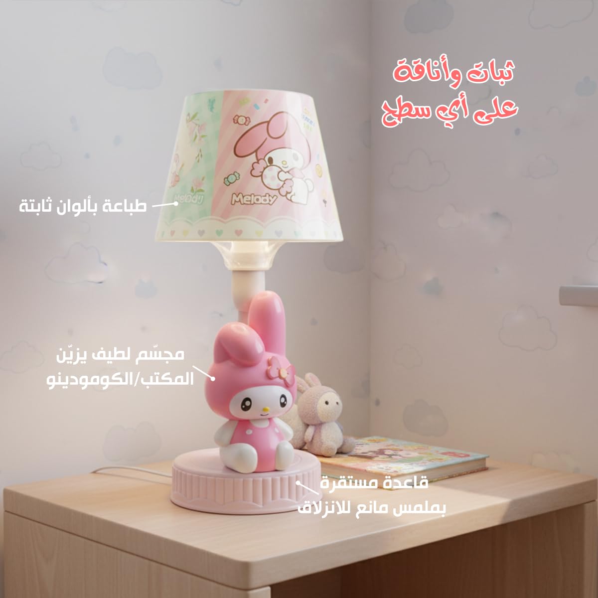 LED Desk Lamp, Multi-Angle Adjustable Foldable Study and Reading Light with Power Switch and Soft LED Illumination for Bedroom, Office and Home, Dark Pink - image 3