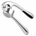Garlic Press, Stainless Steel Manual Garlic Crusher and Mincer with Ergonomic Handle, Easy-Clean Kitchen Tool, XD-80, Silver - image 1