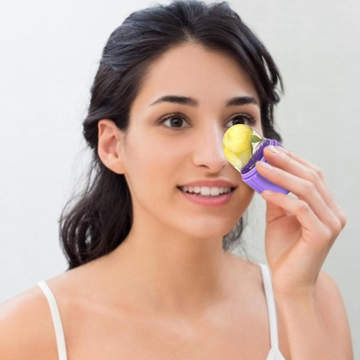 Ice Roller for Face & Eye - Silicone Ice Mold Face Massage, Facial Beauty Ice Roller Skin Care Tools, Capsules Skin Care Kit, Remove Fine Lines & Shrink Pores, HD-7060 (Purple) - image 8