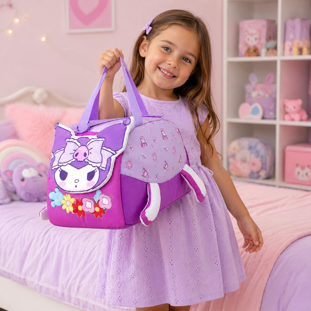 Duffle Bag 10L for Kids, Travel and School Holdall with Adjustable Shoulder Strap, Carry Handles and Zip Closure for Nursery, Sports, Sleepovers and Weekend Trips, BB-616, Cute - image 6
