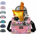 Lunch Bag 7 L, Insulated Thermal Cooler Tote, Waterproof Leakproof Food Carrier for Hot and Cold Meals, Work, School, Picnic and Travel, BB-546 (Skater Dog) - image 1