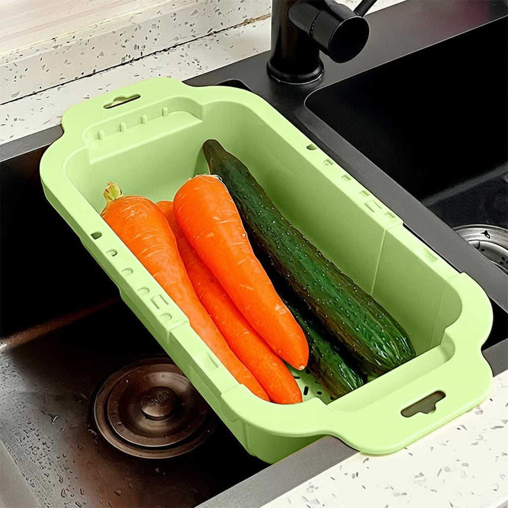 Vegetable Slicer with Drain Basket Bowl, Food Storage Containers and Handle, Stainless Steel Blades Veggie Chopper Kitchen Strainer for Vegetables Fruits - image 6