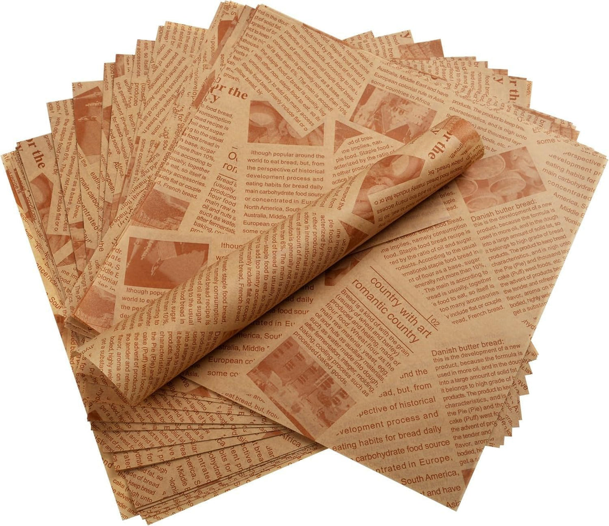 Baking Paper Roll 5m x 30cm, Non-Stick Greaseproof Parchment Paper for Oven Baking, Roasting, Cookies, Cakes, Sandwiches, Burgers and Food Wrapping - image 1