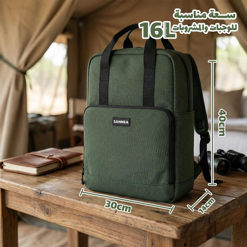 Insulated Lunch Bag 16L, Large Thermal Cooler Tote with Leak-Resistant Lining and Water-Resistant Design for Hot and Cold Food, Work, School, Travel and Picnic, BB-562 - image 3