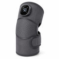 Knee Massager with Heat and Vibration, Cordless Adjustable Wrap for Daily Comfort and Relaxation at Home, Office and Travel, Grey - image 1