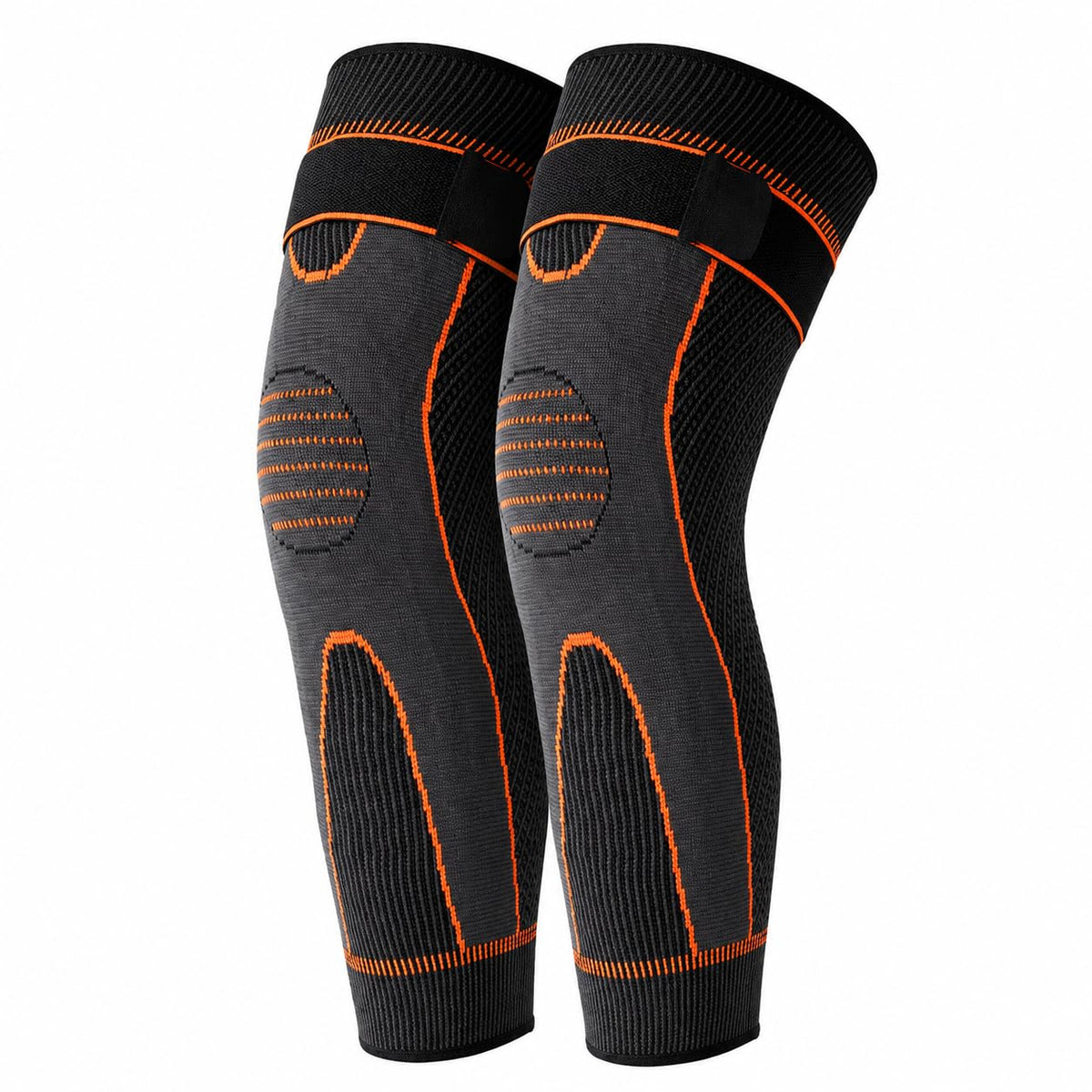 Knee Support Sleeve for Men and Women, Breathable Elastic Adjustable Non-Slip Knee Warmer for Daily Wear, Walking and Light Activity, SBK-4674 - image 1