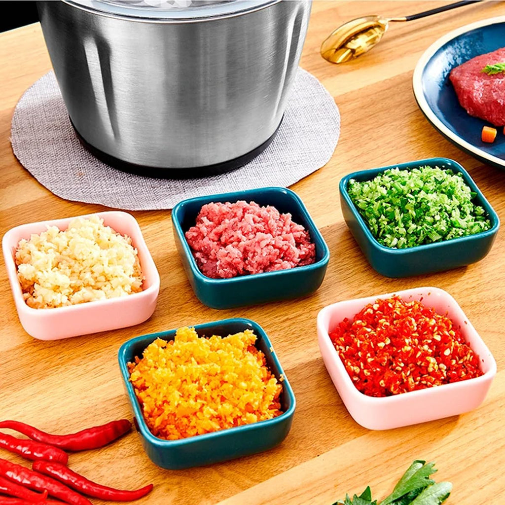 CITY Meat Grinder Meat Chopper Meat Cutter Meat Tenderizer Meat Slicer Powerful Meat Mincer Powerful Blender with Knives, Large Capacity Stainless Steel, HMA (1018, 5 L) - image 6