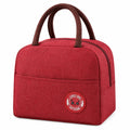 Lunch Bag 1.5L, Insulated Thermal Cooler Tote, Leak-Resistant Foldable Food Storage Bag for Work, School, Office, Beach, Travel and Picnic, Red - image 1