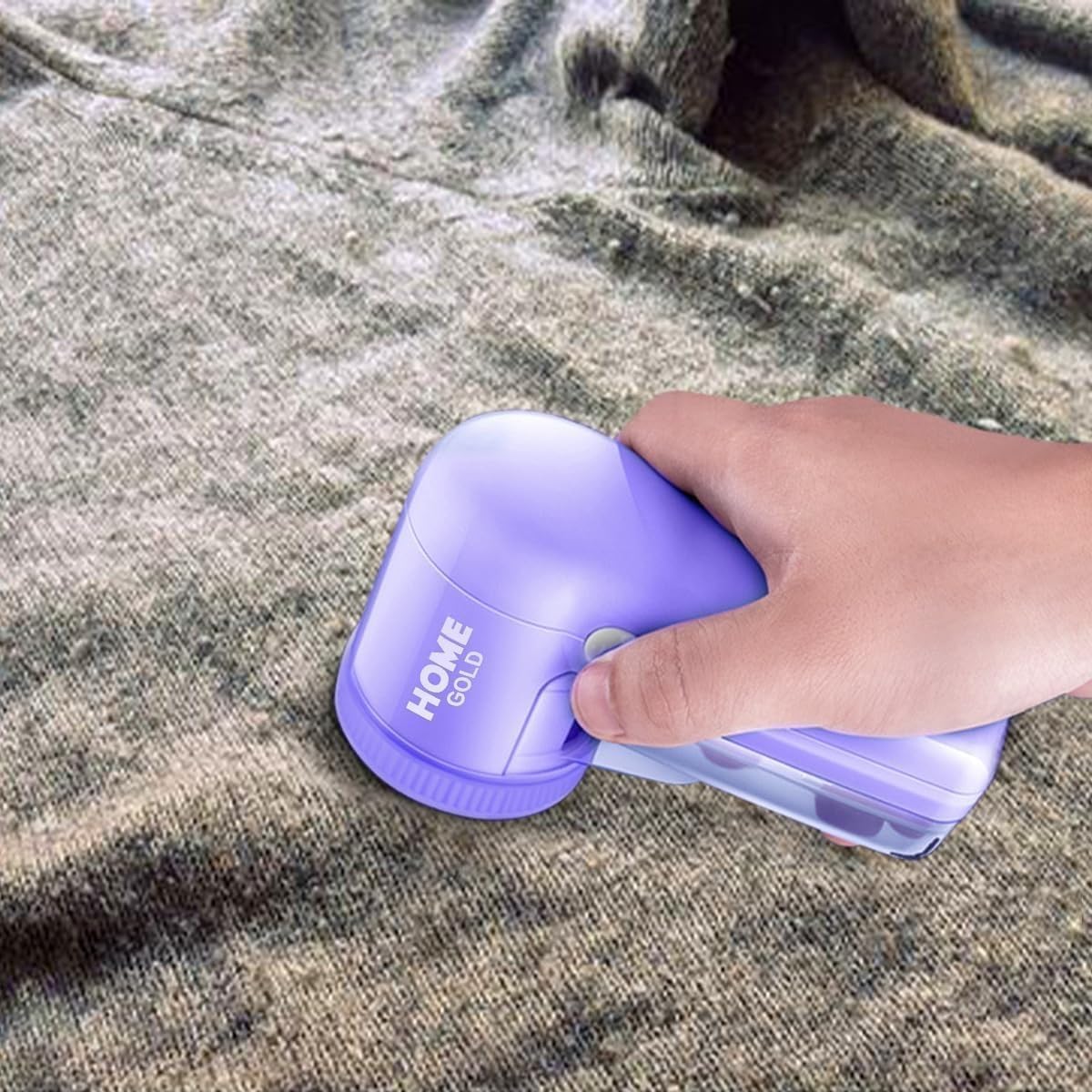 Lint Remover for Clothes Rechargeable Fabric Shaver Fuzz Pill Remover for Sweaters Coats Furniture Low Noise Easy Clean Safe All Fabrics HG-090 - image 6
