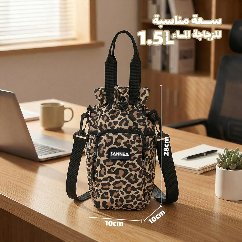 Insulated Lunch Bag 1.5L, Compact Thermal Cooler Tote with Leak-Resistant Lining for Lunch Containers, Snacks, Work, School, Picnic and Travel, BB-532, Tiger - image 3