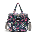 Lunch Bag 7 L, Insulated Thermal Cooler Tote, Waterproof Leakproof Reusable Food Carrier for Hot and Cold Meals, Work, School, Picnic and Travel, BB-547 (Floral) - image 1