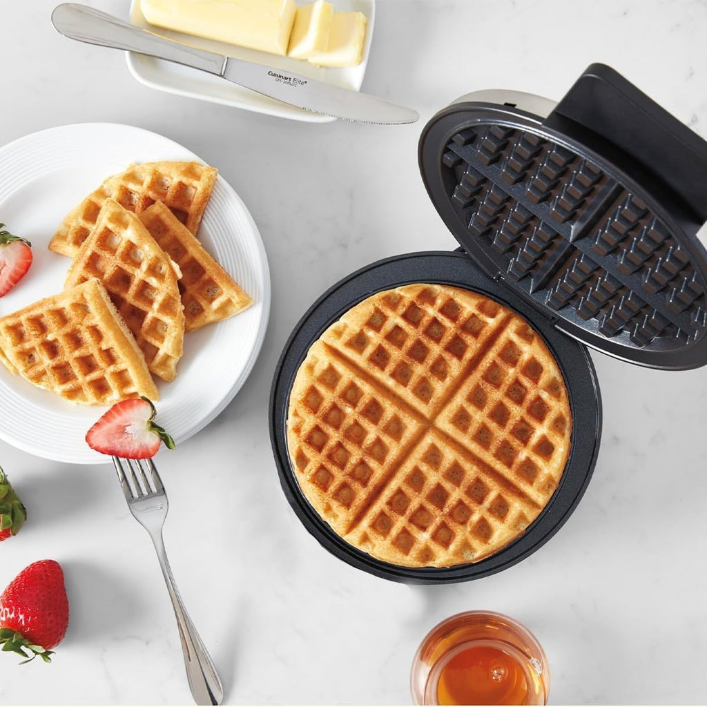 Waffle Maker 850W with Non-Stick Plates, Adjustable Temperature Control and Cool-Touch Housing for Sweet and Savoury Breakfasts, KC1048 - image 6