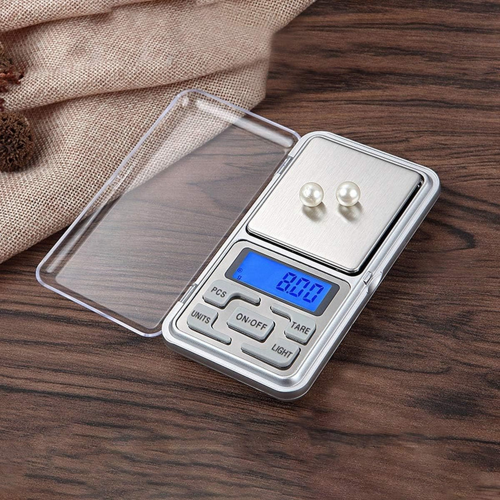 Digital Pocket Scale 200g x 0.01g, Mini Precision Jewelry Scale with Stainless Steel Platform for Gold, Silver, Coins and Small Items, Silver - image 5