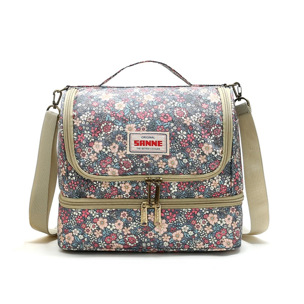 Insulated Lunch Bag 11L, Wide Opening Thermal Food Tote with Water-Resistant Design and Leak-Resistant Lining for Hot and Cold Meals, Work, School and Picnic, BB-549 (Ditsy Floral) - image 1