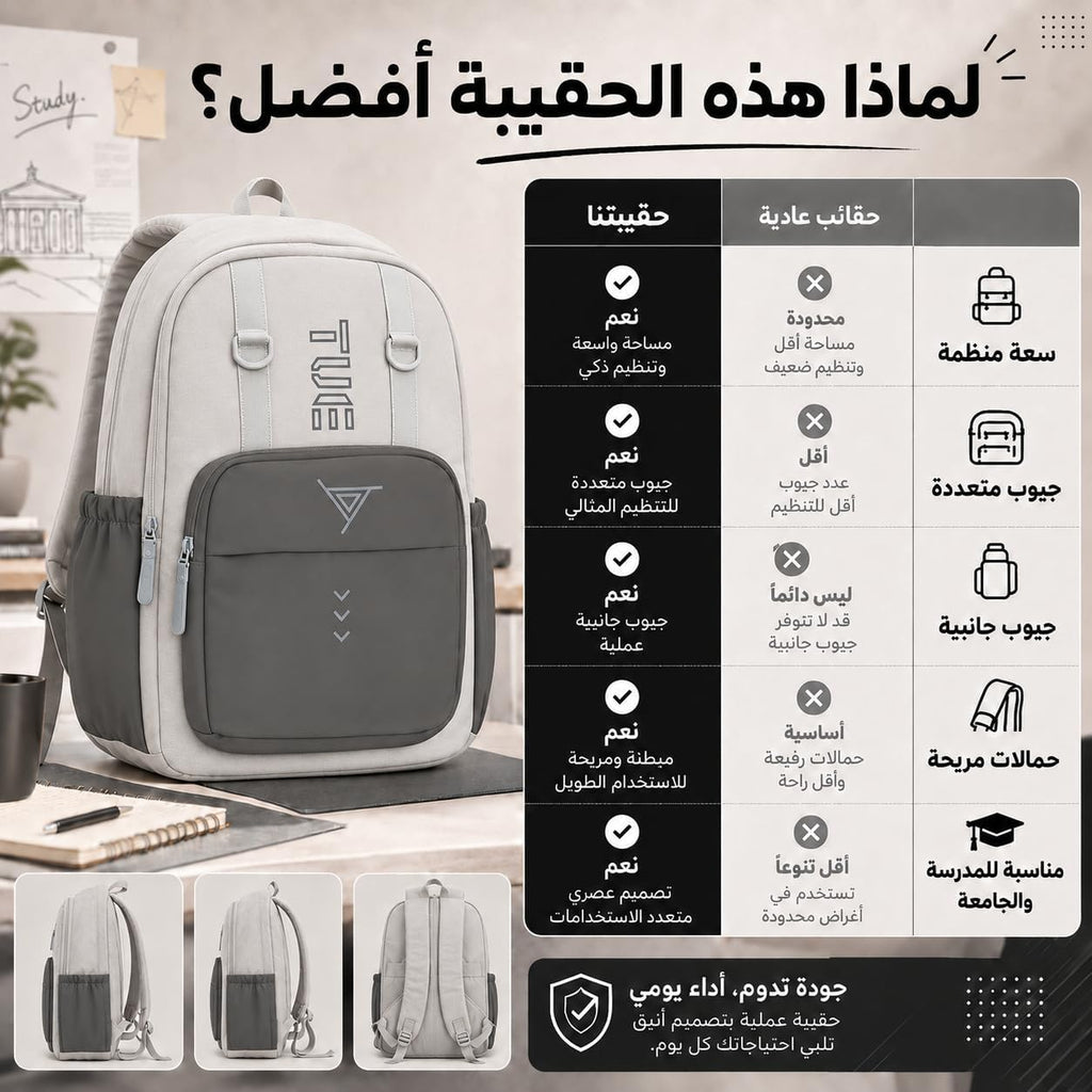Laptop Backpack for Women and Students, Large Capacity School College Travel Daypack for University, Work, Daily Use and Commuting - image 4