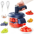 Peeler 2 in 1 with Manual Egg Whisk, Multifunctional Handheld Kitchen Tool for Fruit and Vegetable Peeling, Eggs, Batter Mixing and Food Preparation, T-1280 - image 1
