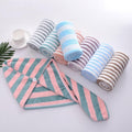 Microfiber Hair Towel Wrap for Women, Absorbent Quick-Dry Turban with Button Closure for Wet, Long and Curly Hair, Lightweight and Machine Washable, Multicolour - image 1