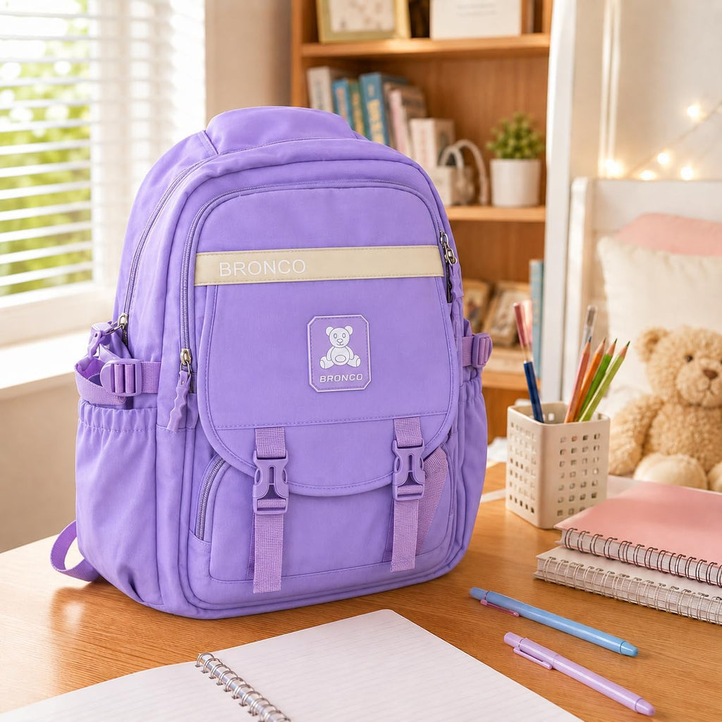 School Backpack for Boys, Large Capacity Lightweight Nylon Bookbag with Multiple Pockets, Breathable Wear-Resistant Student Bag for School, Daily Use and Travel - image 6