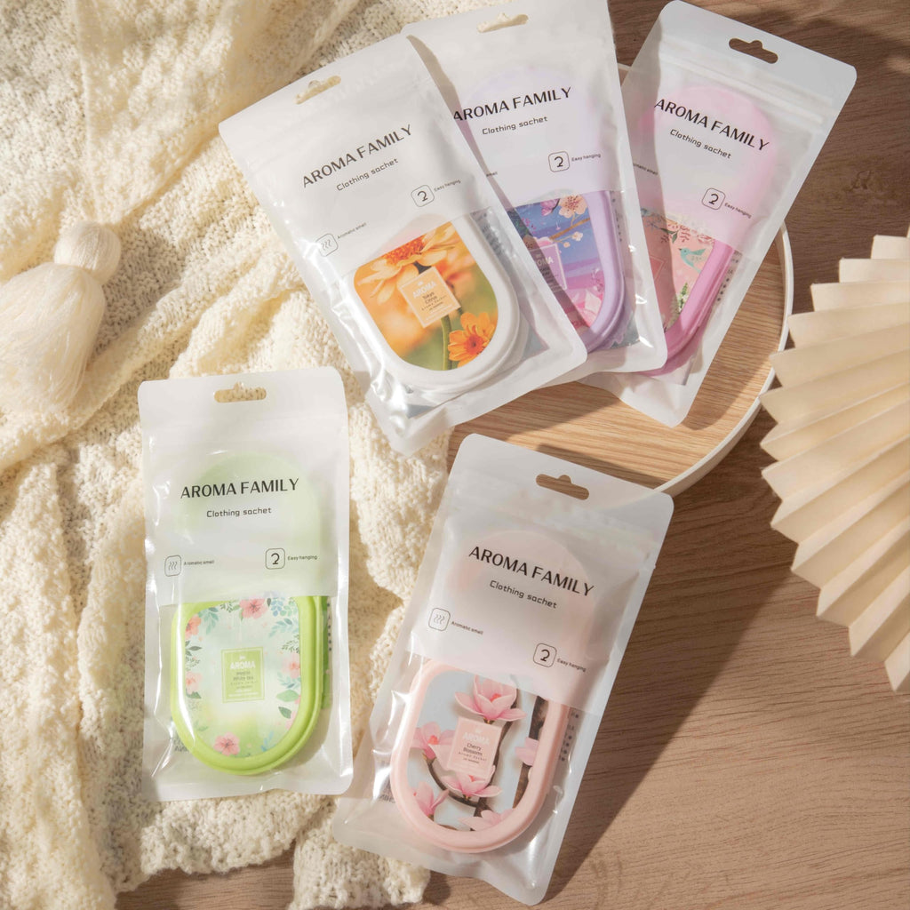 Air Freshener with Hanger, Mini Closet Fresheners, Air Freshener Long Lasting Freshener for Drawers, Closets, Bathrooms, Cars and Rooms, Easy Hanging (Bell Orchid) - image 2