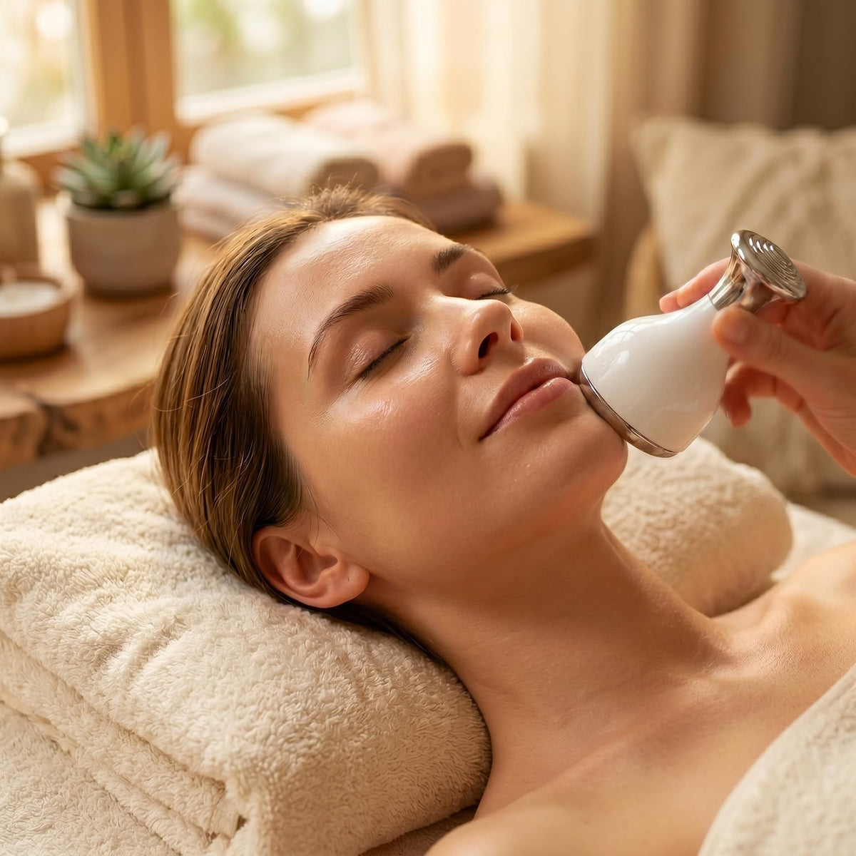 Ice Roller for Face, Mini Reusable Cooling Facial Massager for Eyes, Cheeks, Jawline and Neck, Portable Skincare Tool with Long-Lasting Cold Feel, HD-7113 - image 6